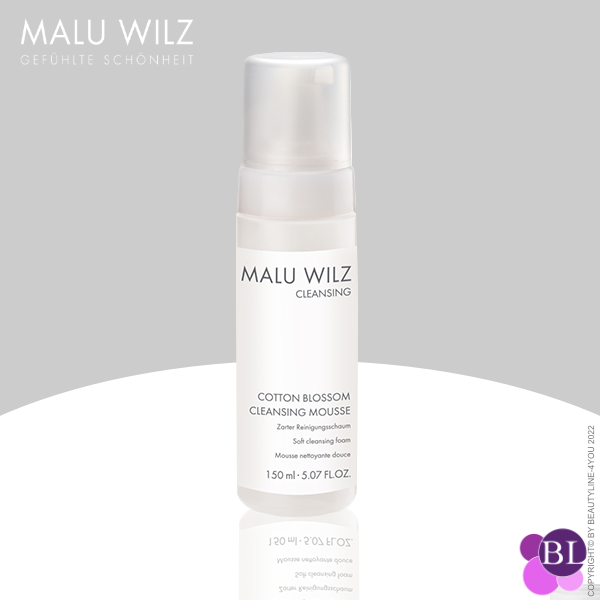 MALU WILZ COTTON BLOSSOM CLEANSING MOUSSE